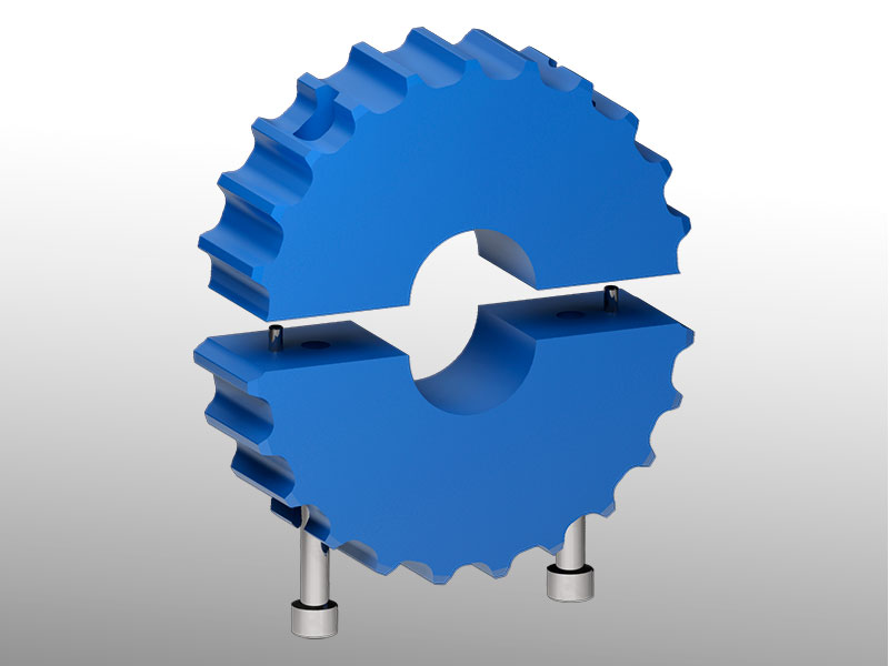 Split idler wheel 23 teeth - Part.572